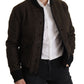 Elegant Alpaca Blend Bomber Jacket