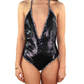 Sequin Embellished V-Neck Swimsuit