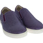 Elegant Purple Strass Fashion Sneakers