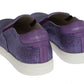 Elegant Purple Strass Fashion Sneakers