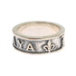 Elegant Sterling Silver Men's Statement Ring