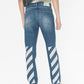 Embroidered Designer Blue Jeans