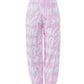 Chic Pink Cotton Tracksuit Trousers for Women