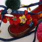 Exquisite Multicolor Leather Flat Sandals