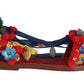 Exquisite Multicolor Leather Flat Sandals