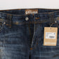 Chic Boyfriend Blue Wash Jeans