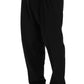 Elegant Striped Wool Blend Dress Pants