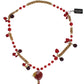 Sicilian Charm Crystal Statement Necklace
