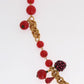 Sicilian Charm Crystal Statement Necklace