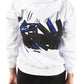 Graphic Print Cotton Hooded Sweatshirt