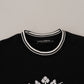 Elegant Crewneck Cotton Pullover Sweater