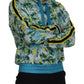 Multicolor Cotton Silk Hooded Sweatshirt