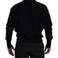 Elegant Crewneck Cotton Blend Sweater