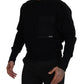 Elegant Crewneck Cotton Blend Sweater