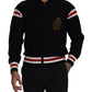 Multicolor Zip Sweater Wool Blend
