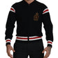 Multicolor Zip Sweater Wool Blend