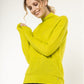 Chic Turtleneck Wool Blend Sweater