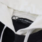 Elegant Bicolor Wool-Blend Hooded Sweater