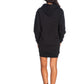 Chic Oversized Hooded Fleece Dress
