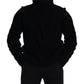 Elegant Black Cashmere Turtleneck Sweater