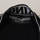 Elegant Black Virgin Wool Crewneck Sweater