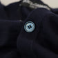 Elegant Dark Blue Cashmere Cardigan