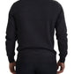 Elegant V-Neck Crown Wool Sweater