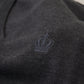 Elegant V-Neck Crown Wool Sweater