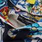 Majolica Print Cotton Hooded Sweater