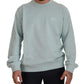 Mint Green Cotton Pullover Sweater