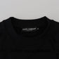 Elegant Crew Neck Cotton Blend Sweater