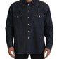Elegant Slim Fit Dark Blue Casual Shirt