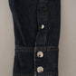 Elegant Slim Fit Dark Blue Casual Shirt