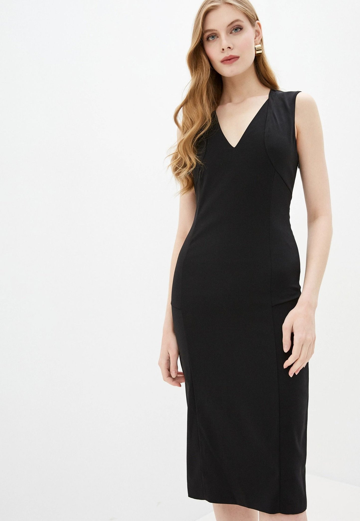 Chic Black Evening Cocktail Dress