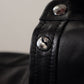 Elegant Leather Button-Down Slim Fit Shirt