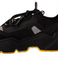 Elegant Daymaster Casual Sneakers - Black/Yellow