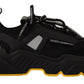 Elegant Daymaster Casual Sneakers - Black/Yellow