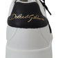 Elegant Two-Tone Leather Sneakers