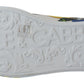 Elegant Multicolor Leather Low Top Sneakers