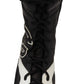 Multicolor Leather High-Top Sneakers