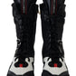 Multicolor Leather High-Top Sneakers