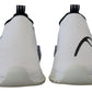 Elegant White and Blue Sorrento Sneakers