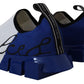 Elegant White and Blue Sorrento Sneakers