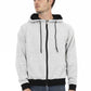 Gray Cotton Men Sweater
