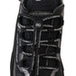 Chic Black NS1 Lace-Up Sneakers