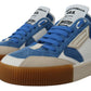 Multicolor Low Top Leather Sneakers