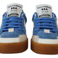 Multicolor Low Top Leather Sneakers