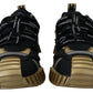 Elegant Black and Gold NS1 Sneakers