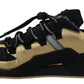 Elegant Black and Gold NS1 Sneakers
