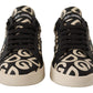 Elegant Portofino Leather Sneakers